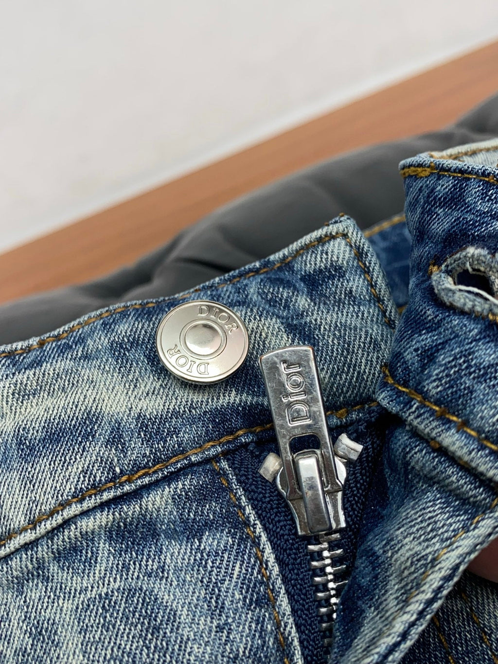 Dior Slim Fit Straight-Leg Jeans