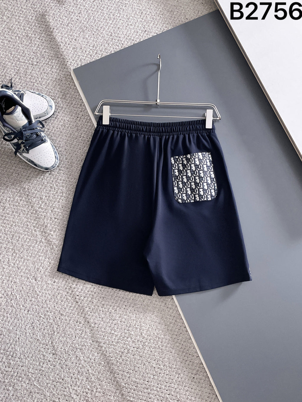 Dior Knit Striped Short